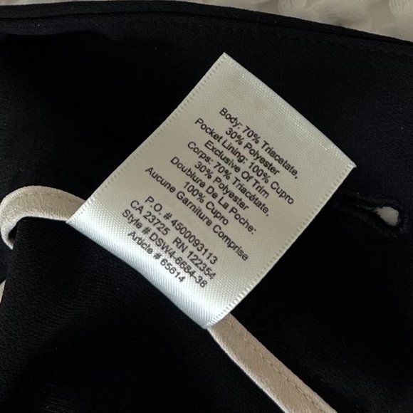 Aritzia Wilfred | Feuille Black Paperbag Belt Pants - Picture 6 of 11